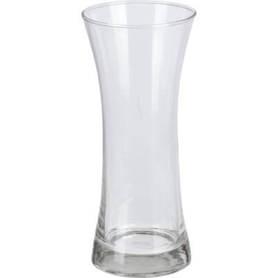 Bellatio flowers & plants bloemenvaas - transparant glas - 14 x 25 cm
