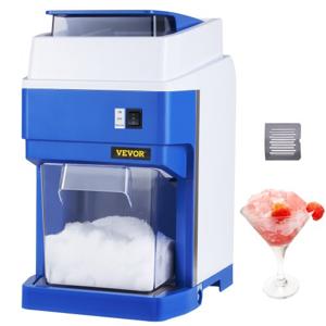 VEVOR Ijsbrekers Ice Crusher Ice Shaver Machine 120kg/h Abs Ice Crusher 650W 290x390x440mm Energiebesparende fabrikant met plastic omhulsel en 4