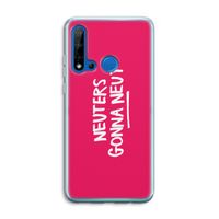 Neuters (roze): Huawei P20 Lite (2019) Transparant Hoesje