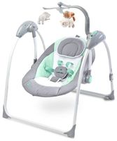 Elektrische babyschommel, schommelstoel Caretero Loop graphite