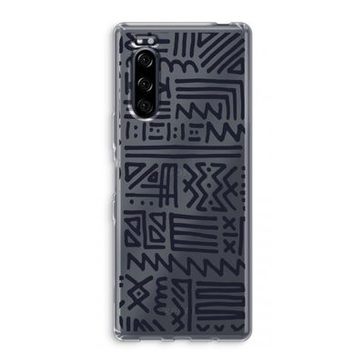 Marrakech print: Sony Xperia 5 Transparant Hoesje