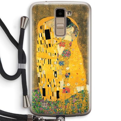 Der Kuss: LG K10 (2016) Transparant Hoesje met koord