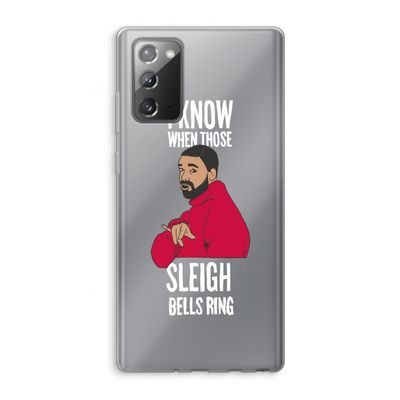 Sleigh Bells Ring: Samsung Galaxy Note 20 / Note 20 5G Transparant Hoesje