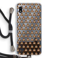 Poop emoji: Samsung Galaxy A10 Transparant Hoesje met koord Poop emoji: Samsung Galaxy A10 Transparant Hoesje met koord