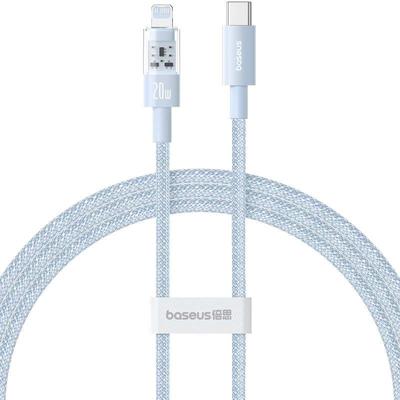 Baseus Gem USB-C - Lightning PD 20W - kabel voor het opladen en synchroniseren van Apple-apparaten (blauw)