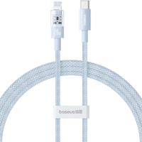 Baseus Gem USB-C - Lightning PD 20W - kabel voor het opladen en synchroniseren van Apple-apparaten (blauw)