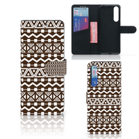 Sony Xperia 1 II Telefoon Hoesje Aztec Brown