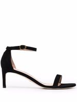 Stuart Weitzman sandales Nu Naked Straight 60 - Noir