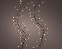 Micro LED compact l450c zwart/klassiek warm kerstverlichting - Lumineo