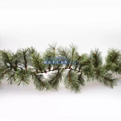 Cashmere guirlande 25 x 270 cm - groen