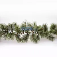 Cashmere guirlande 25 x 270 cm - groen