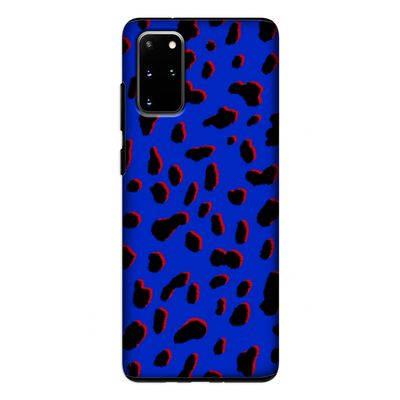 Blue Leopard: Samsung Galaxy S20 Plus Tough Case