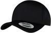 Flexfit FX6005FC Foam Trucker Cap Curved Visor - Black/Black/Black - One Size