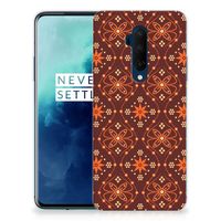 OnePlus 7T Pro TPU bumper Batik Brown