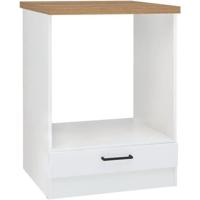 Junona Low Furniture Vier 60 cm - Werkplan - Briljant wit