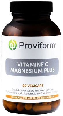 Proviform Vitamine C magnesium plus quercetine D3 (90 vega caps)