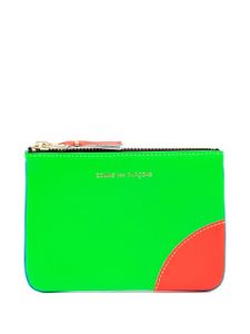 Comme Des Garçons Wallet pochette Super Fluo en cuir - Multicolore