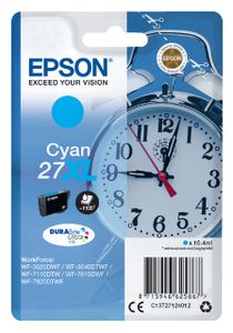 Inktcartridge Epson 27XL T2712 blauw HC