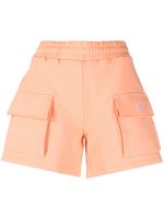 MSGM short en maille à coupe courte - Orange MSGM short en maille à coupe courte - Orange