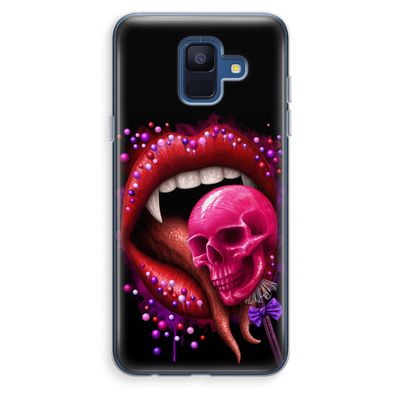 Dodelijk zoet: Samsung Galaxy A6 (2018) Transparant Hoesje