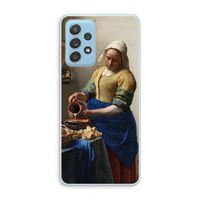 The Milkmaid: Samsung Galaxy A73 Transparant Hoesje