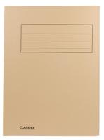 Class'ex dossiermap, 3 kleppen ft 23,7 x 32 cm (voor ft A4), gems