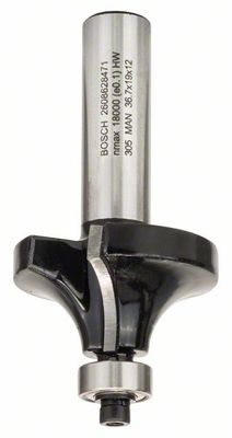 Bosch Accessoires Afrondprofielfrezen 12 mm, R1 12 mm, L 19 mm, G 70 mm 1st - 2608628471