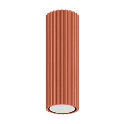 Plafondlamp KARBON 20 rood oker
