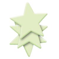 Sterrenhemel glow in the dark - stickers - Dia 8 cm - 30x stuks - Lichtgevende stickers - kinderkame