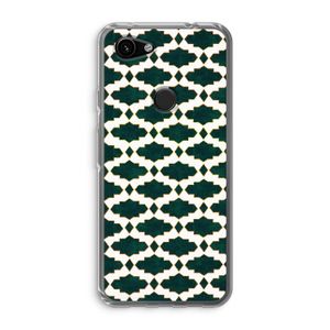 Moroccan tiles: Google Pixel 3a Transparant Hoesje