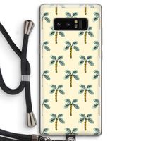 Paradise: Samsung Galaxy Note 8 Transparant Hoesje met koord