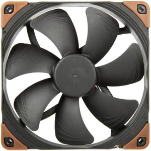 Noctua NF-A14 industrialPPC-3000 PWM PC-ventilator Zwart, Wit (b x h x d) 140 x 140 x 25 mm