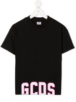 Gcds Kids t-shirt à logo imprimé - Noir - thumbnail