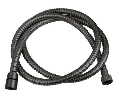 Doucheslang Wiesbaden UniMatch | 150 cm | Messing | Geribbeld | Gunmetal PVD