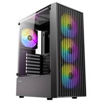 Antec AX27 Midi-tower PC-behuizing, Gaming-behuizing Zwart