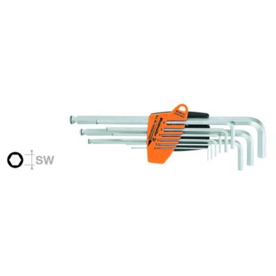 Weidmüller Inbus Haakse schroevendraaierset 1.5 mm, 2 mm, 2.5 mm, 3 mm, 4 mm, 5 mm, 6 mm, 8 mm, 10 mm 9-delig
