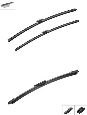 Bosch Ruitenwissers voordeelset A112S + AM24H A112SAM24H