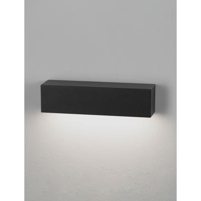 Lyora Strakke wandlampAllure zwart 22cm - 9136458