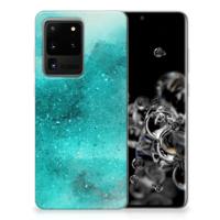 Smartphone hoesje Samsung Galaxy S20 Ultra Painting Blue