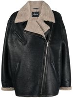 ISABEL MARANT veste de moto Adelina en cuir - Noir