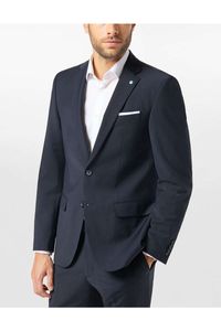 Pierre Cardin Grant Regular Fit Jas marine, Melange