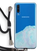 Fantasie pastel: Samsung Galaxy A50 Transparant Hoesje met koord