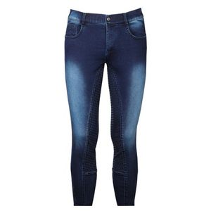 Harrys Horse Liciano FG denim kinder rijbroek donkerblauw maat:152