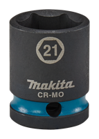 Makita Krachtdop Impact Black, 1/2 21mm - E-16178