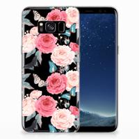 Samsung Galaxy S8 | TPU Case | Butterfly Roses
