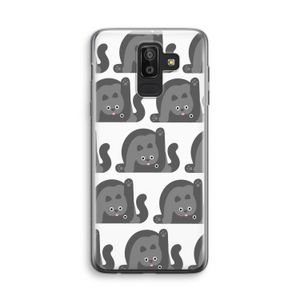 Cats: Samsung Galaxy J8 (2018) Transparant Hoesje