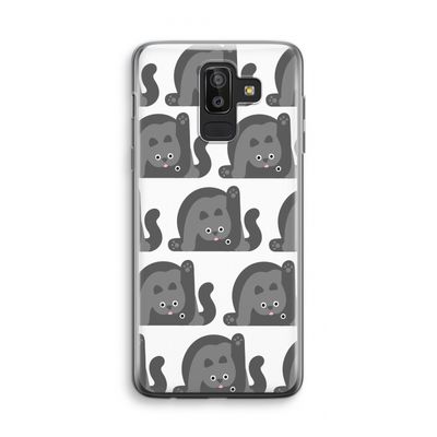 Cats: Samsung Galaxy J8 (2018) Transparant Hoesje