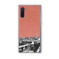 Marrakech Skyline : Samsung Galaxy Note 10 Transparant Hoesje