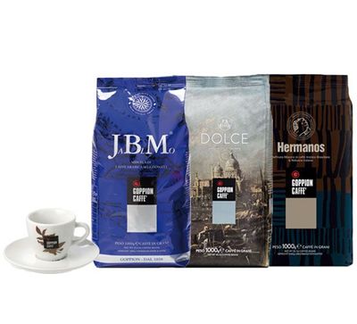 Goppion koffiebonen 3kg + 1 espresso tas GRATIS