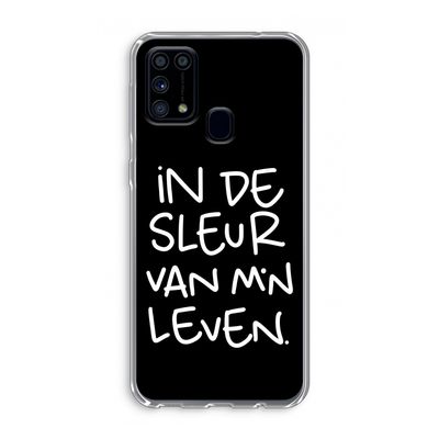 De Sleur: Samsung Galaxy M31 Transparant Hoesje